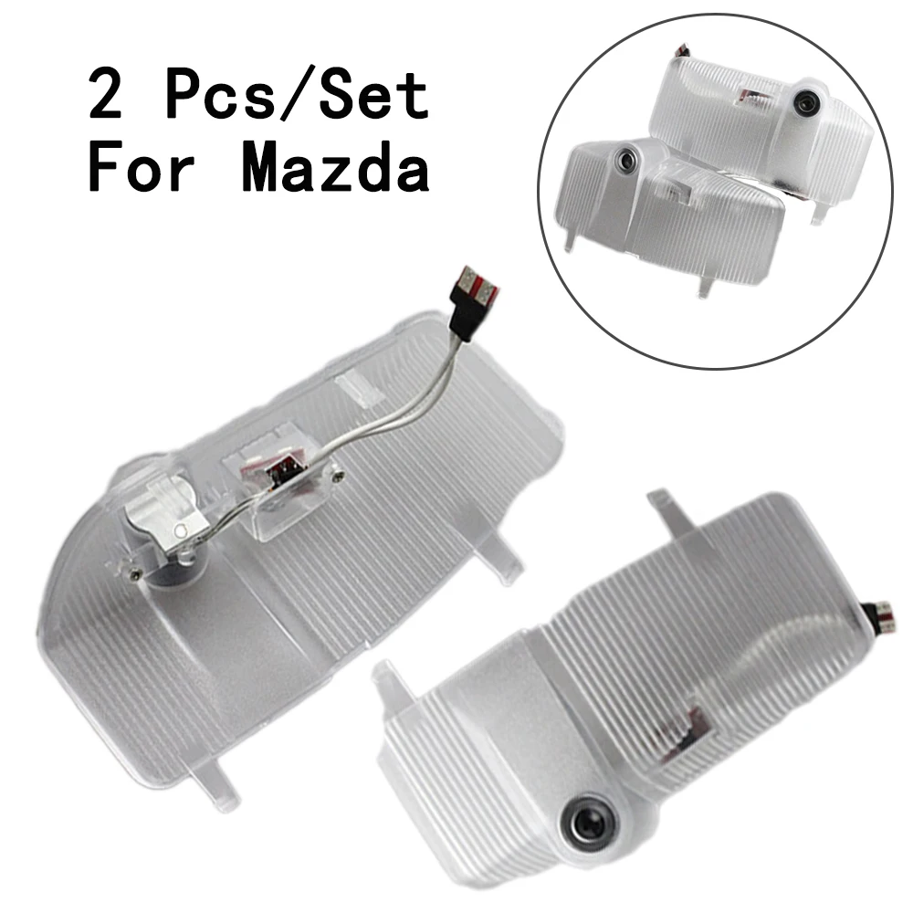 12V 7W Ghost Shadow Projetor с линзы логотипа включает светодиодный фонарь только для Mazda 6 2