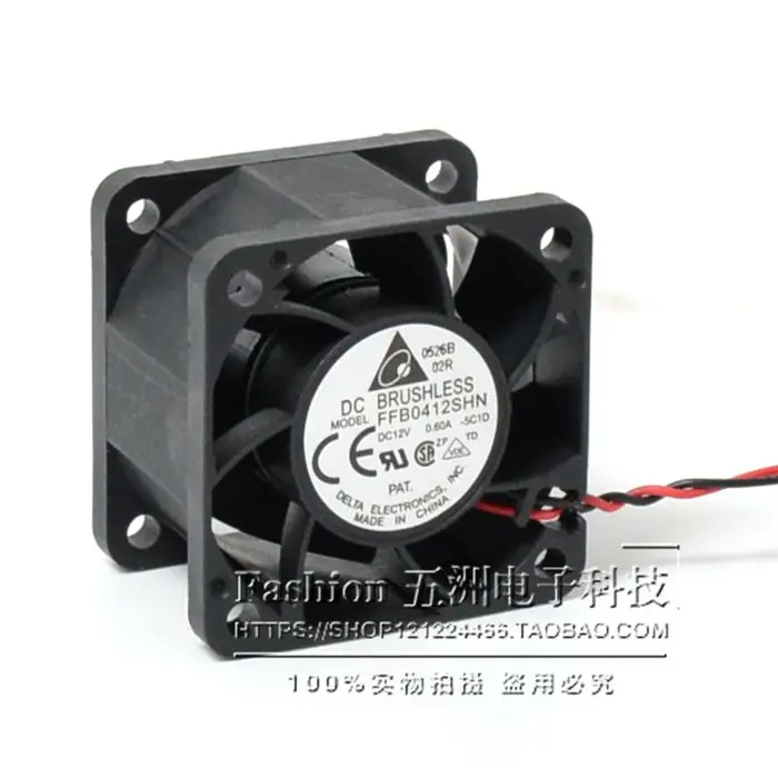 DELTA FFB0412SHN 4028 4 см 12В 0.60A микро-Мощный воздушный вентилятор 40x40x28 мм | Компьютеры и