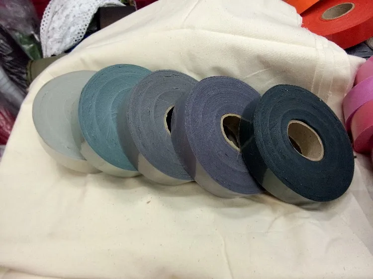 

3cm 60 meter Unfolded Cotton Polyester Bias Binding Tapes Patchwork Trim Covered Insertion Upholstery Sewing Textile Webbing
