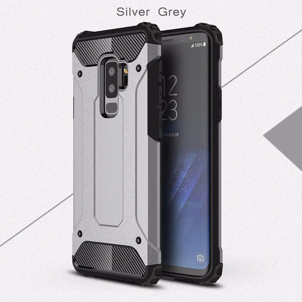Роскошный Жесткий прочный защитный чехол для телефона для samsung Galaxy S10 S9 S8 плюс S7 S6 край S5 S10e противоударный защитный чехол