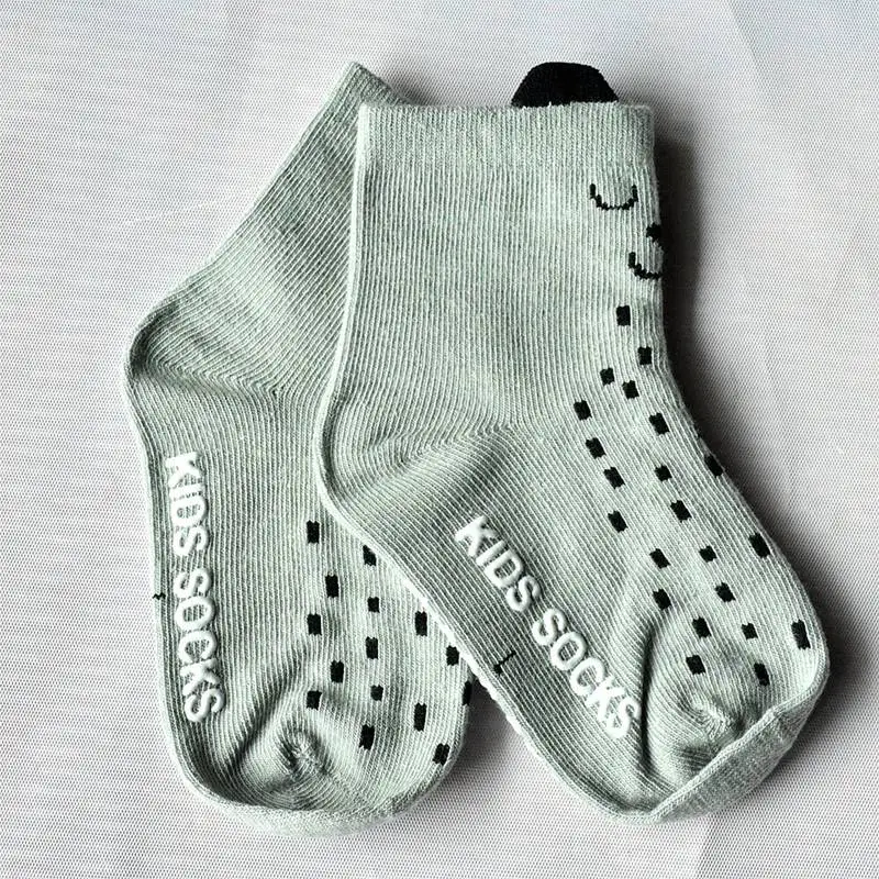 SOCK09 YWHUANSEN/Хлопковые носки для малышей, носки для девочек с героями мультфильмов г. Новые модные носки для мальчиков, одежда детские носки на весну, осень и зиму - Цвет: SOCK09
