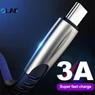 OLAF USB Type C кабель для быстрой зарядки для Samsung S8, мобильный телефон, кабели для Huawei P9 Plus, кабель USB Type-C для Xiaomi mi9
