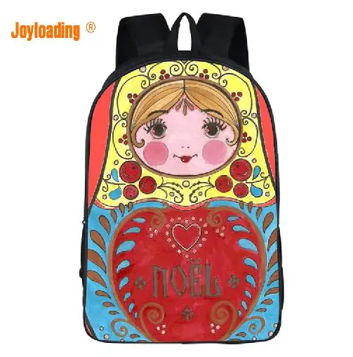 Joyloading дизайнерский рюкзак с изображением русской матрешки школьная сумка для
