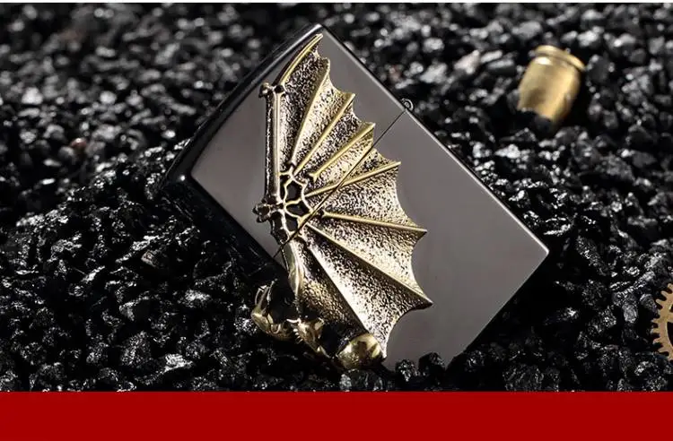 ZORRO винтажная бензиновая Зажигалка Мини для сигарет керосин масло бензин многоразового Кремневого