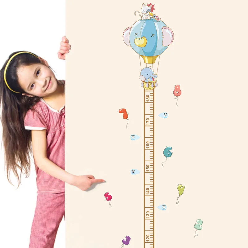 * Милый слон воздушный шар с горячим воздухом Таблица Размеров высоты наклейки на