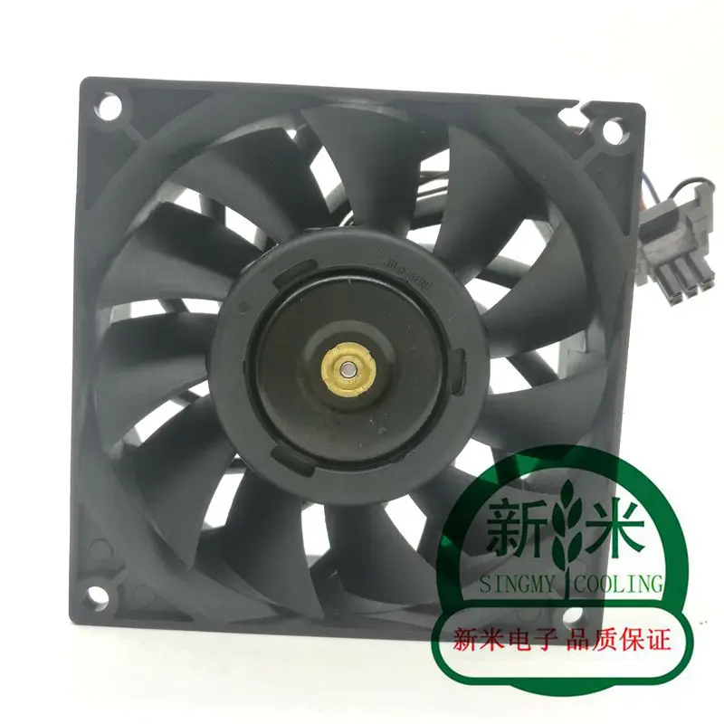 Б/у Дельта PFC0912DE 12V 4.32A 9038 9 см высокий объем воздуха двойной шарикоподшипник