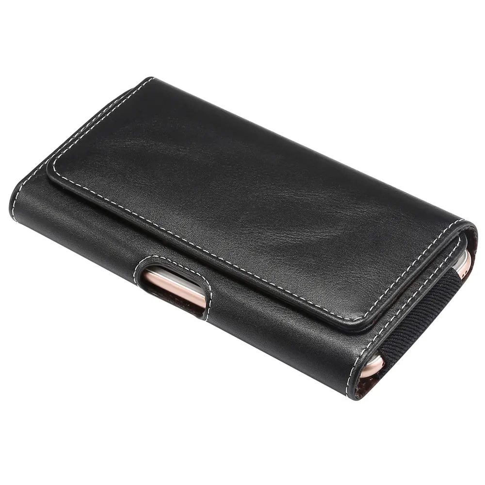 Universal Smartphone Case Belt Clip Mobile Phone Bag Holster Leather Case For Samsung s10 s9 s8 plus s7 s6edge s6 s5 J4 J5 A5 A8