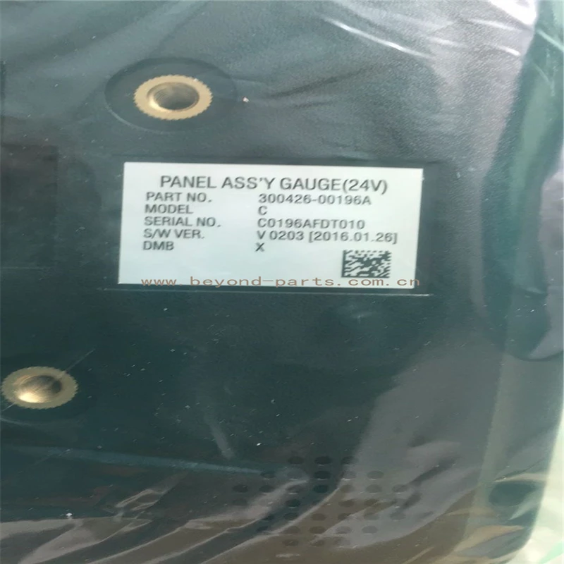 DX150 DX210 экскаватор монитор манометр панель 300426 00175 00174 A 00196a|Воздушные фильтры| |