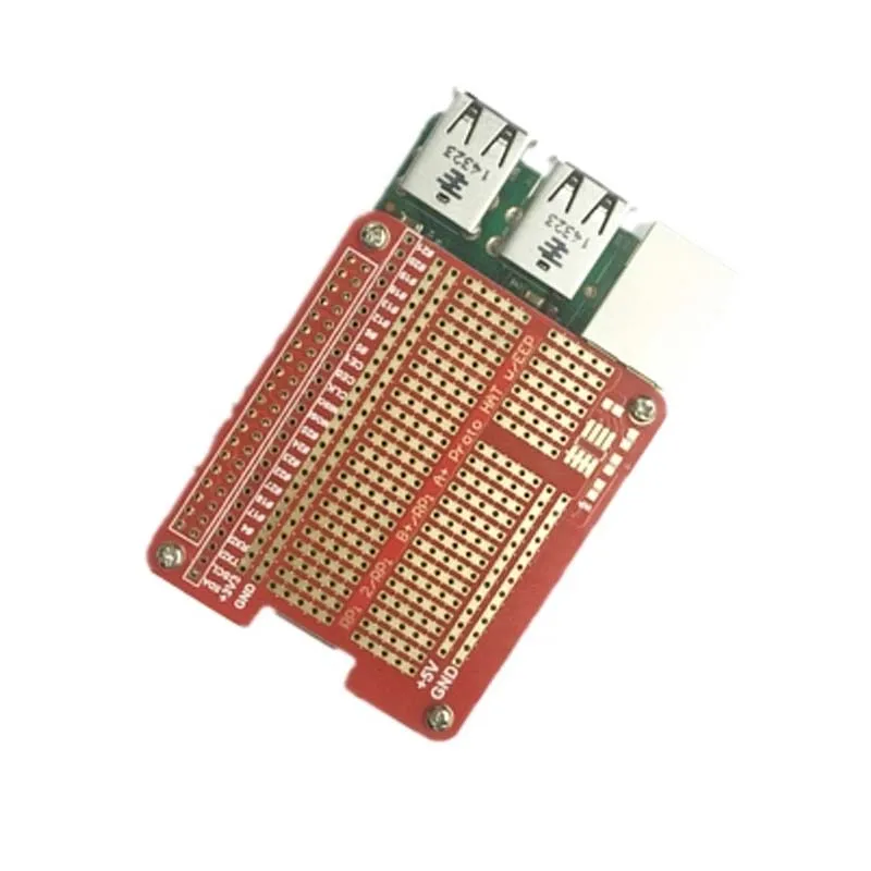Удлинительная плата Proto HAT для Raspberry Pi 3 Plus красный RPI GPIO Arduino DIY|Аксессуары