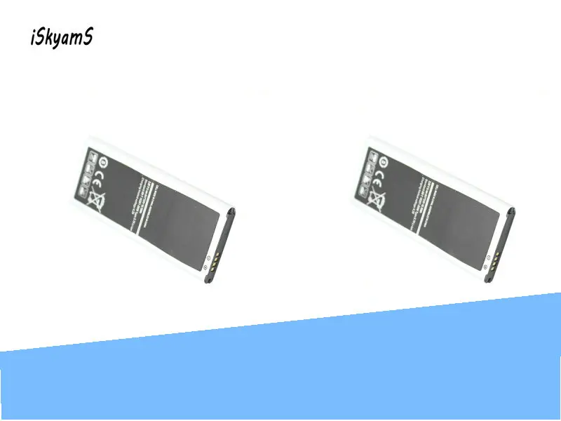 ISkyamS 2x3000 мА/ч EB-BN916BBC батарея для Samsung Galaxy NOTE4 N9100 N9108V N9109V N9106W NOTE 4 с NFC батареи |