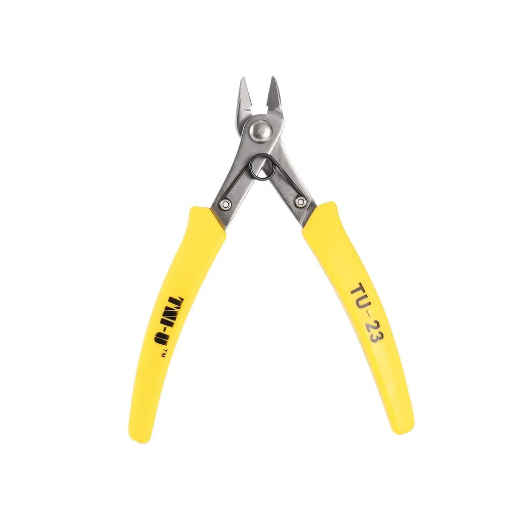 TNI-U TU23 Diagonal Plier Cutter Cutting Copper Cable Wire Repair Clamp DIY Electronic Mini Hand Tool Shear Snip Nipper | Инструменты