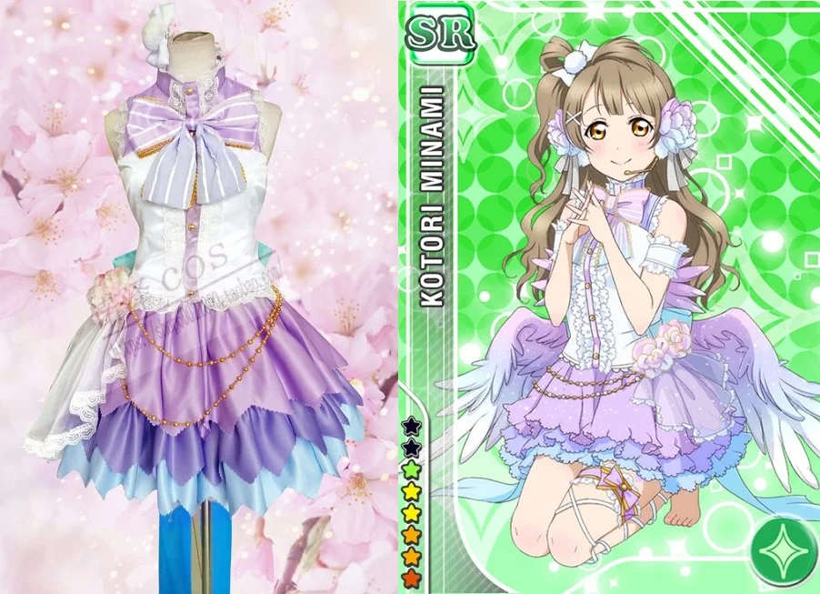 Новое поступление! Костюм женский для косплея белый на День святого