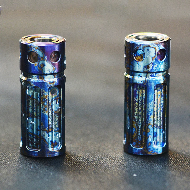 1 шт. DIY нож из титанового сплава Длинные бусины Паракорд зонтик камера веревка EDC