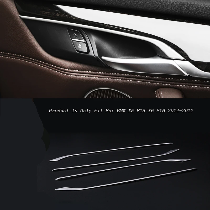 Стильные наклейки из нержавеющей стали для BMW X5 X6 F15 F16 E70 E71|interior bmw x5|interior bmwbmw interior