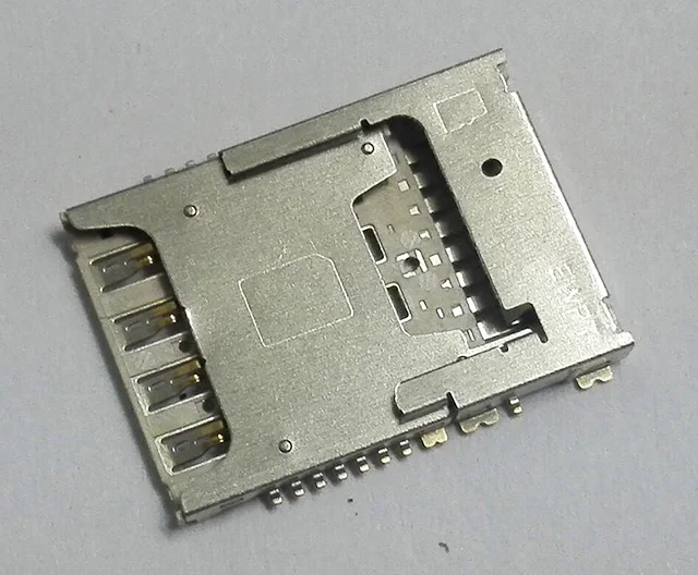 Для LG F70 D315 оригинальный считыватель sim карт разъем для карты Замена слота