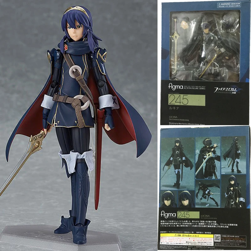 Fire Emblem Пробуждение Figma 245 Luqina экшн Коллекционная Фигурка модель игрушки куклы