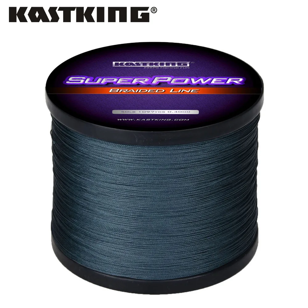KastKing 2017 1000 м 4 ткачество зеленый/белый/серый/синий PE плетеная леска снасти 10LBS 80LBS