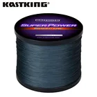 KastKing 2017 1000 м 4 ткачество зеленыйбелыйсерыйсиний PE плетеная леска снасти 10LBS-80LBS KastKing