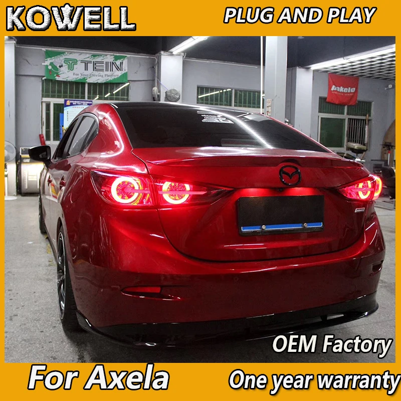 Автомобильный Стайлинг для Mazda 3 хвост светильник s 2013-2016 Mazda3 Axela светодиодный