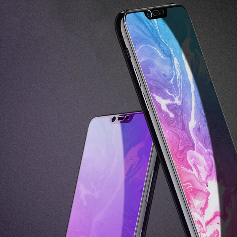 Закаленное стекло EXUNTON 2.5D Защита экрана для OPPO A5 A3S защитная пленка A 3 5 S с черным
