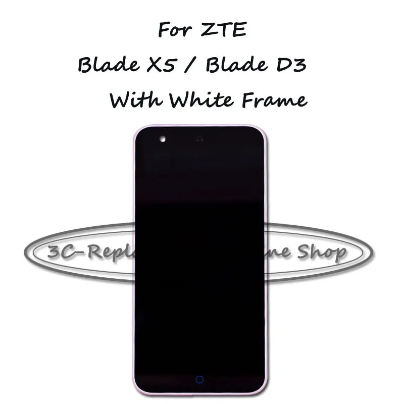 ЖК дисплей + TP белая рамка для ZTE лезвие X5/лезвие D3 Дисплей с кодирующий