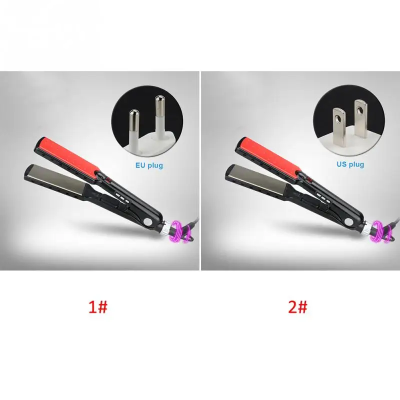 Контроль температуры Керамика выпрямитель для волос цифровой светодиодный