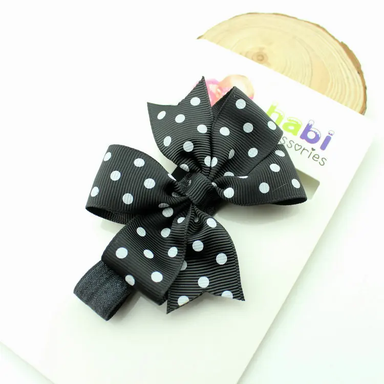 Повязка на голову с бантом для девочек Детские аксессуары волос повязки