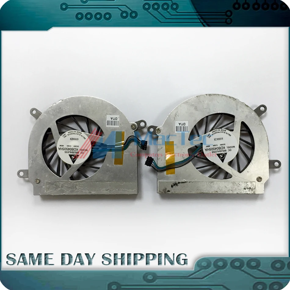 Подлинная Используется Ноутбук Левый + Правый Боковой Процессор Кулер