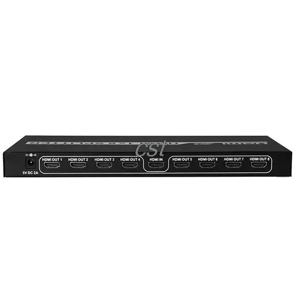 Высокое качество 8-портовый HDMI Splitter 3D 1 x 8 переключатель в коммутатор для аудио HDTV