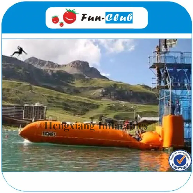 Доставка от двери до 10x3 м захватывающие надувные водо катапульты прыжки ныряющая