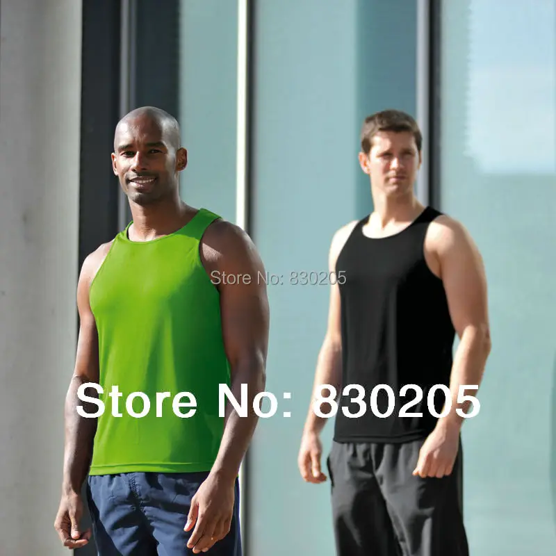 2017 Безрукавки для женщин Для мужчин 100% полиэстер майка быстросохнущая без
