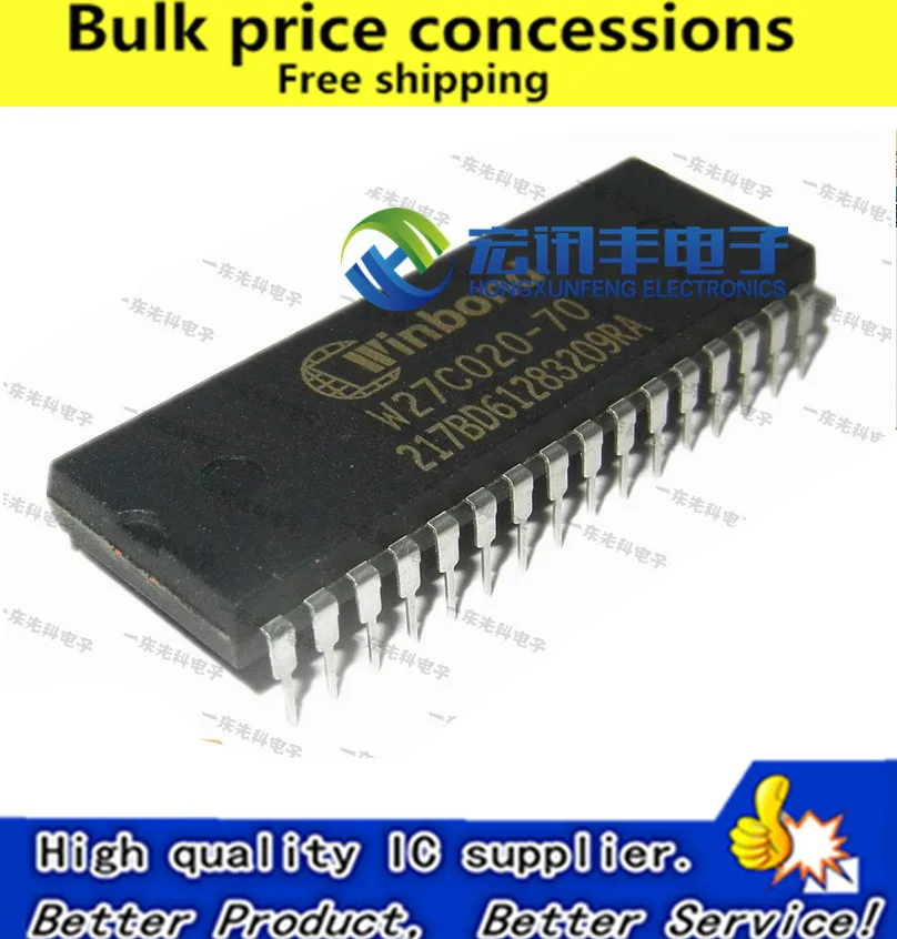 

Free shipping 50PCS/LOT W27C020-70 W27C020M-12 W27C020 DIP-32 IC