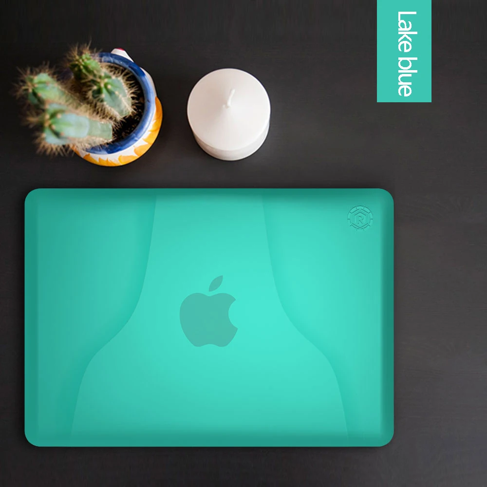 Lake Blue Жесткий Чехол-подставка для ноутбука Macbook 13 Чехол для Mac book Air 13,3 чехол портативный кронштейн - Цвет: Lake Blue