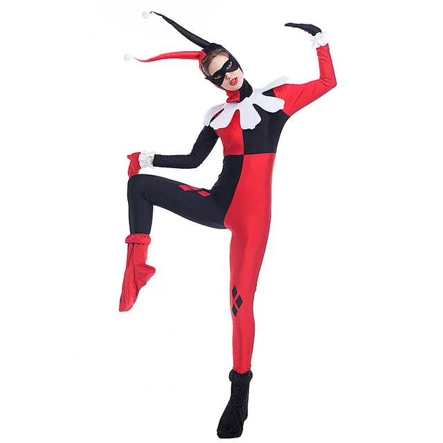 Высококачественный отряд самоубийц Харли Куинн сексуальный комбинезон на