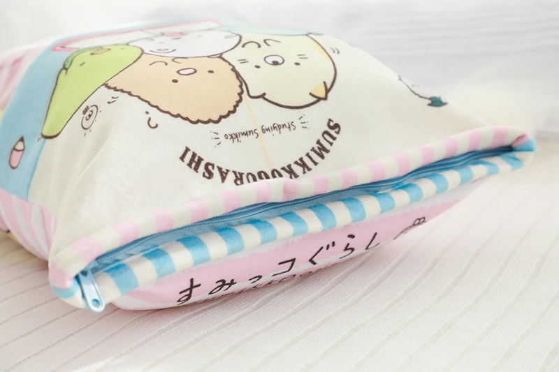 Плюшевая подушка Sumikko Gurashi, 6 шт., японская анимация, Sumikko Gurashi, мягкая подушка, уголок, био, мультяшная кукла для детей
