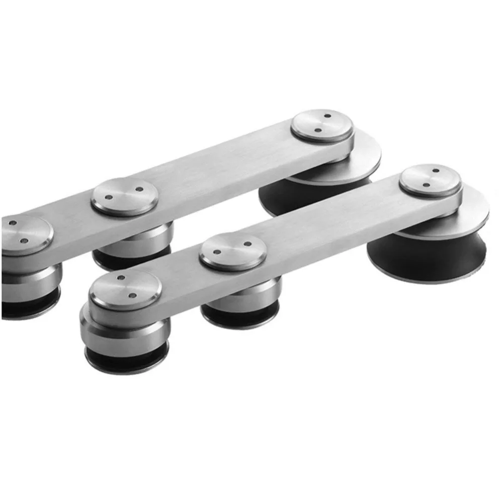 Из нержавеющей стали бескаркасные стеклянные раздвижные двери сарая