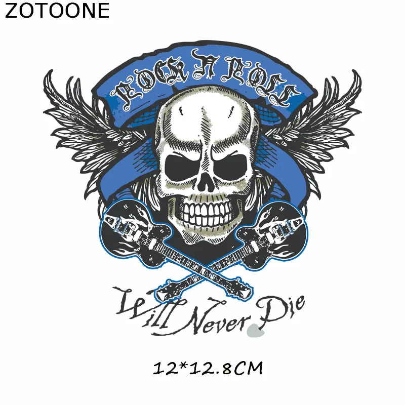 ZOTOONE мотоциклетная панк велосипедная нашивка с утюгом на переносной пластырь для
