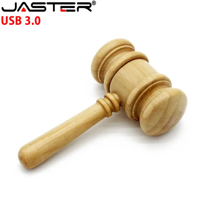 JASTER USB 3 0 деревянный usb флэш-накопитель gavel модель молотка 4 ГБ 8 16 32 карта памяти