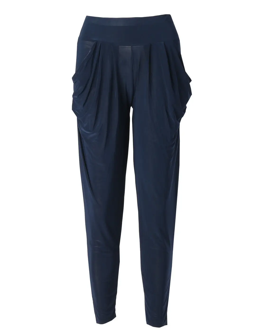 Navy blue HIRIGIN женские модные повседневные шаровары танцевальные тренировочные штаны брюки женские брюки с высокой талией штаны свободные брюки Pantalon Femme - Цвет: Navy blue