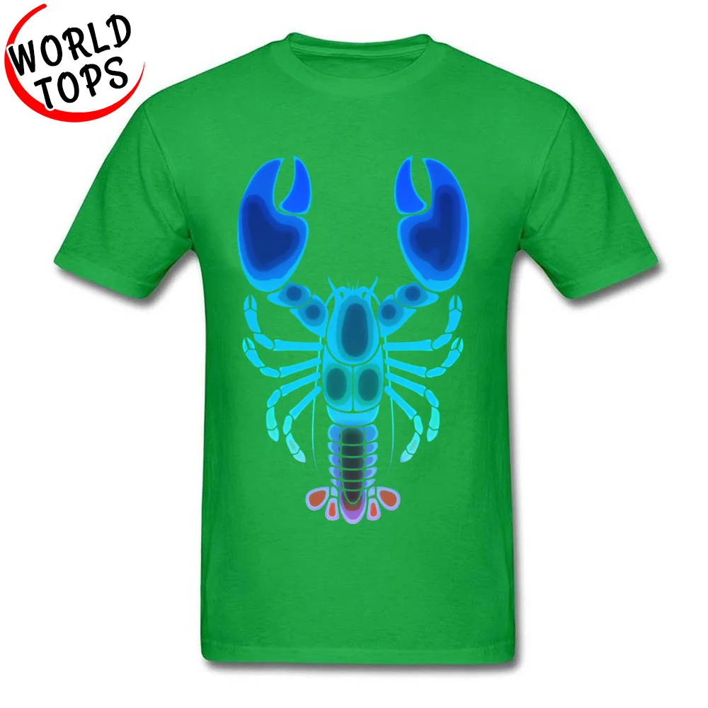 Мужские футболки Camisetas Blue Moonlight Lobster Graphic винтажные мужские с принтом Рыцари