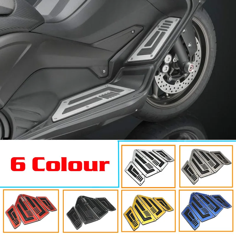 

Footrest Pedal Motorcycle Front & Rear Motorbike Footboard Steps Foot Plate for Yamaha TMax530 T Max TMax 530 2012 2013 14 15 16