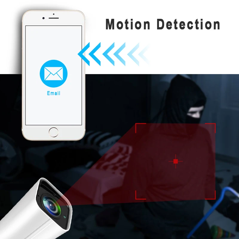 BFMore 8CH H.265 PTZ 5.0MP POE 4X Zoom NVR Kit CCTV система IP камера для наружного видеонаблюдения