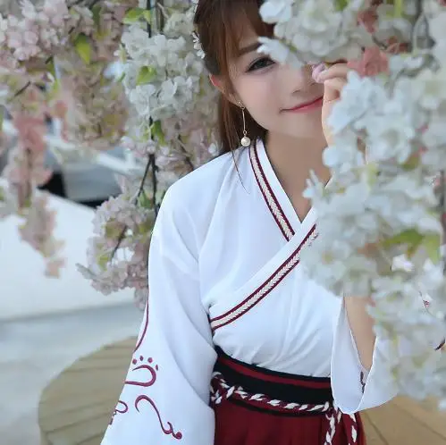 2018 Новый восточный женский элегантный Красивый Традиционный ханфу Китайский