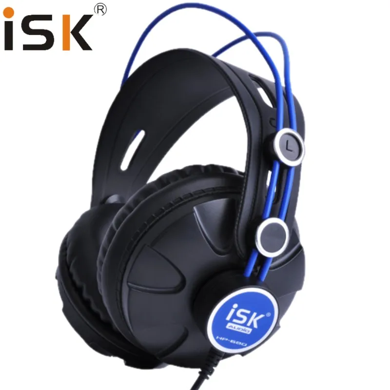 Оригинальные наушники ISK HP-680 Наушники DJ Studio монитор Audio компьютерная гарнитура K