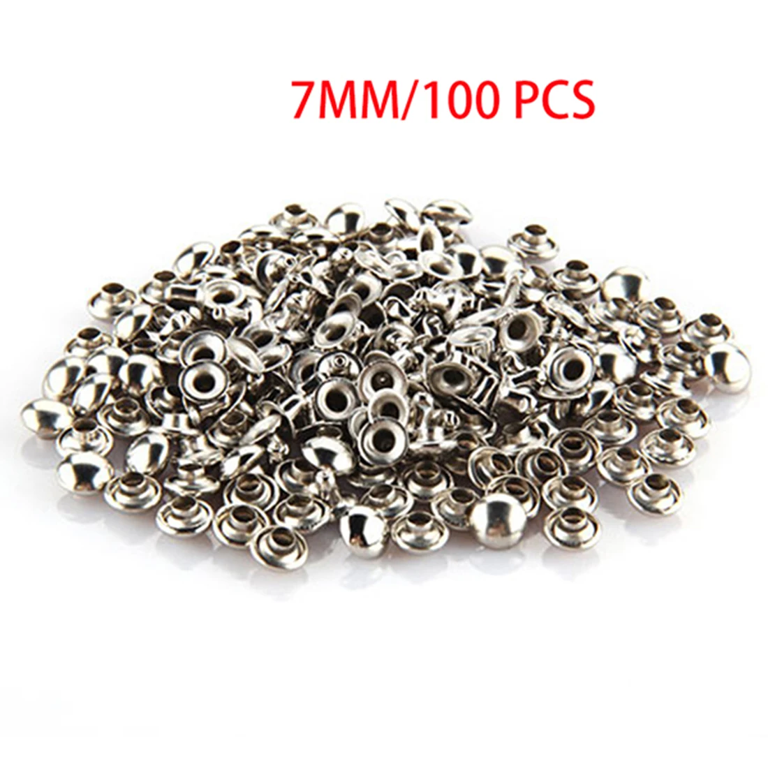 100 шт. круглые декоративные заклепки в виде грибов 7 мм|Заклепки для одежды| |