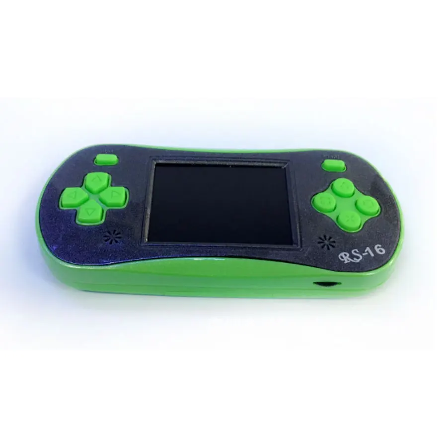 Green 2,5 дюмовая игровая консоль ЖК-экран цветной дисплей 260 классические игры портативный детский портативный игровой плеер - Цвет: Green