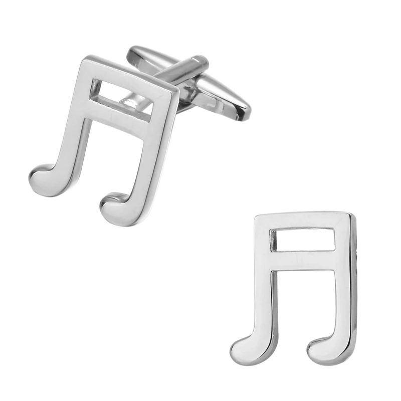 Модные брендовые мужские рубашки запонки манжеты Свадебный певец музыкальный