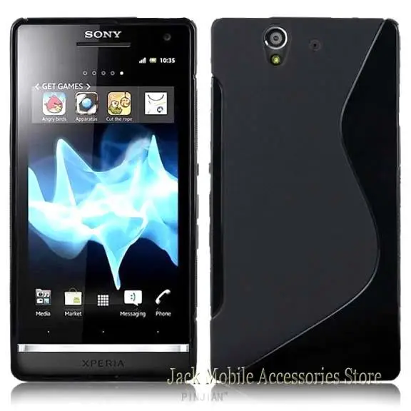 Новый высококачественный нескользящий гелевый Чехол S Line для Sony Xperia Z L36h C6602 C6603 |