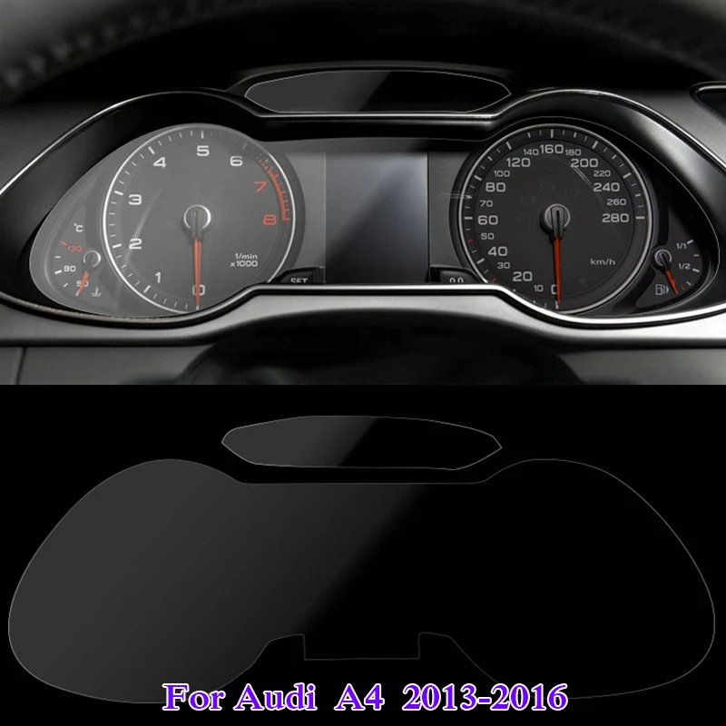 Для Audi A1 A3 A4 A4L A6 Q3 Q5 Q7 Стайлинг автомобиля приборная панель краска защитное стекло