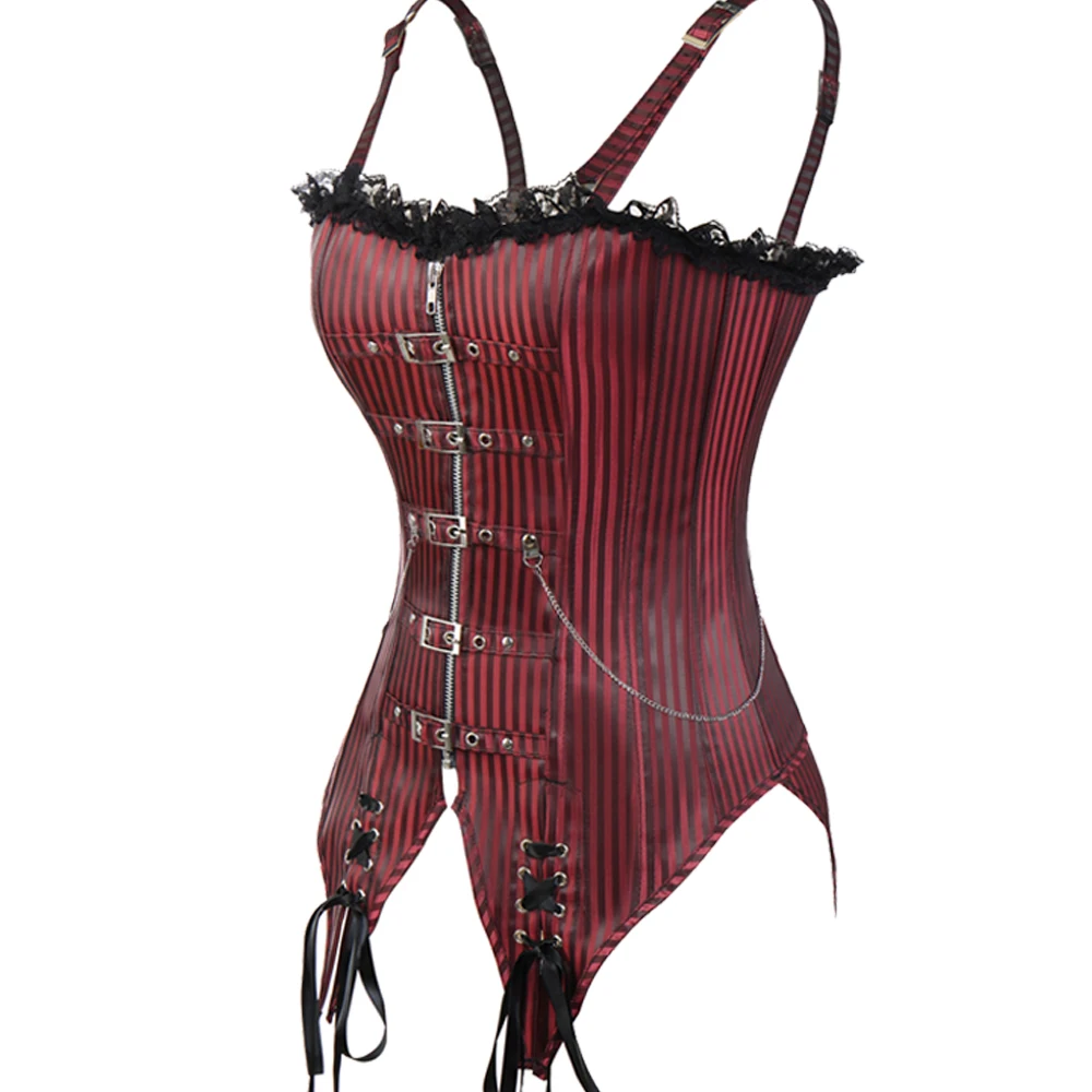 Корсет Женский корсет большого размера готический пикантный в стиле стимпанк